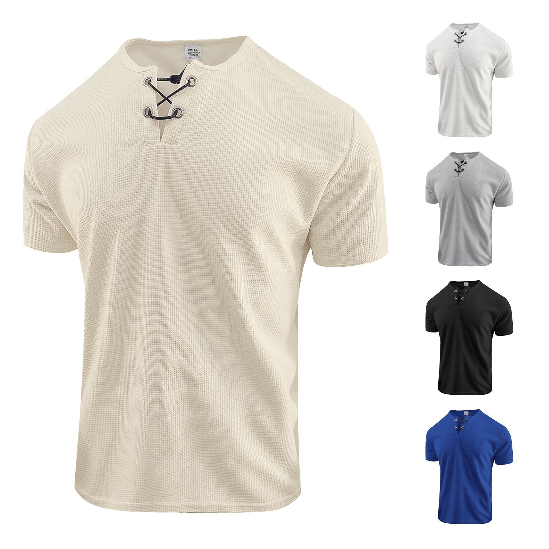 Summer Clothing Usa - 스트릿웨어 의류 티셔츠 블랙 크루넥 남성