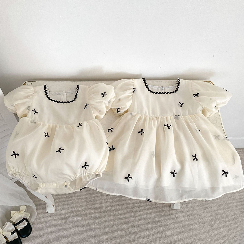 Summer Clothing For Babies - 키즈 자매 의류 여름 아기 소녀