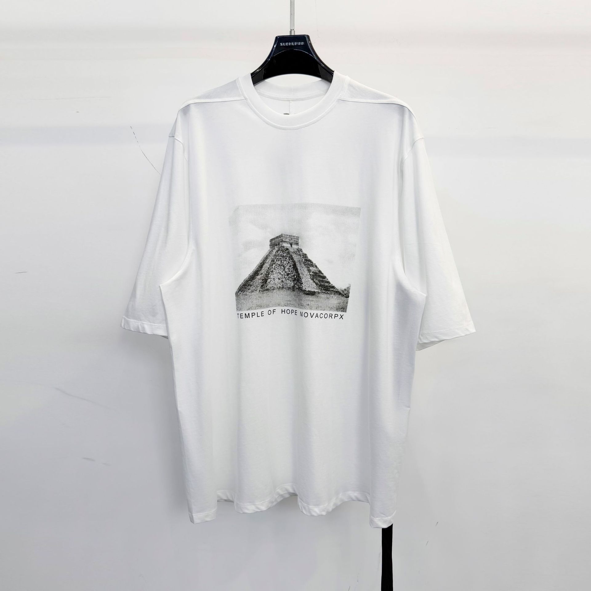 Summer Vibes Clothing Men - 26SS Dark Lazy‑Vibe 오버사이즈 반팔 티셔츠