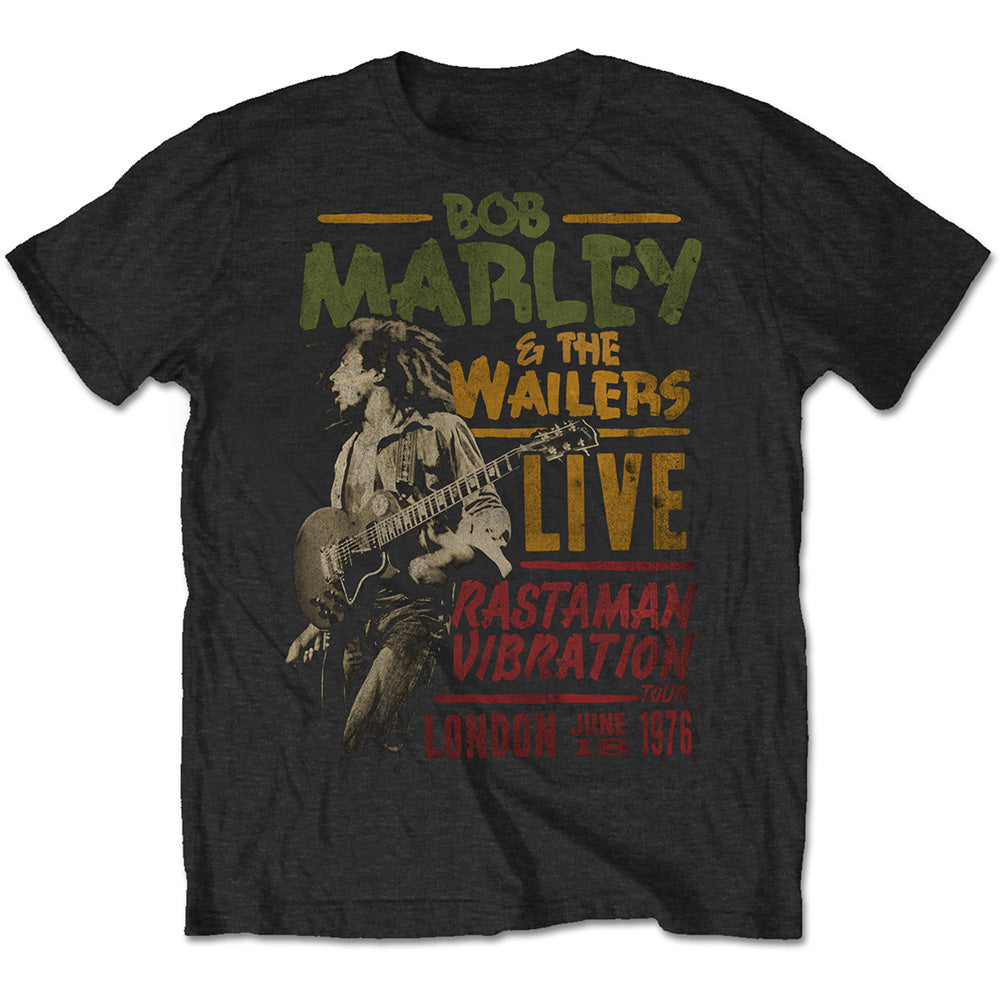 Summer Vibes Clothing Men - Rastaman Vibration Tour 1976 밥 말리