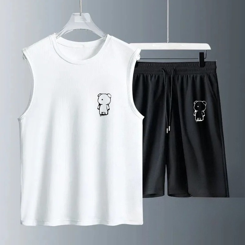 Summer Clothing Usa - 남성용 탱크탑 세트 2026 여름 빠른