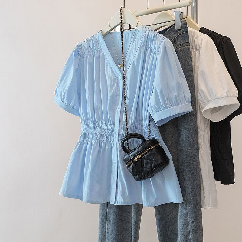 Summer Clothing Office - 200파운드 플러스 사이즈 신축성 있는 허리밴드