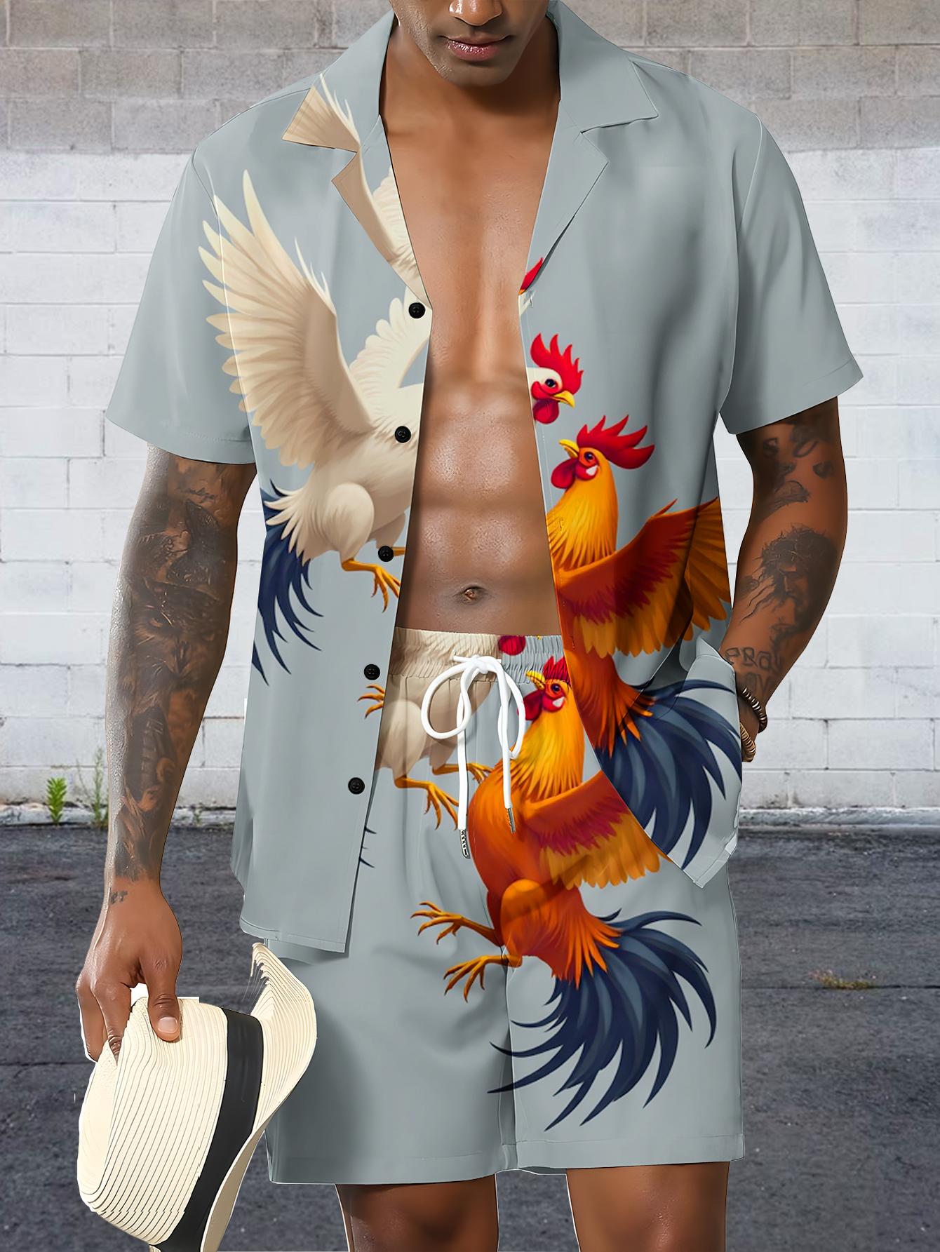 Summer Clothing Usa - 남성 셔츠 세트 2026 봄/여름 3D