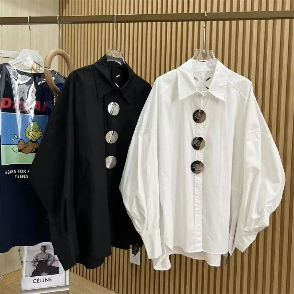 Summer Clothing Office - 여성용 플러스 사이즈 L-4XL 솔리드 폴로