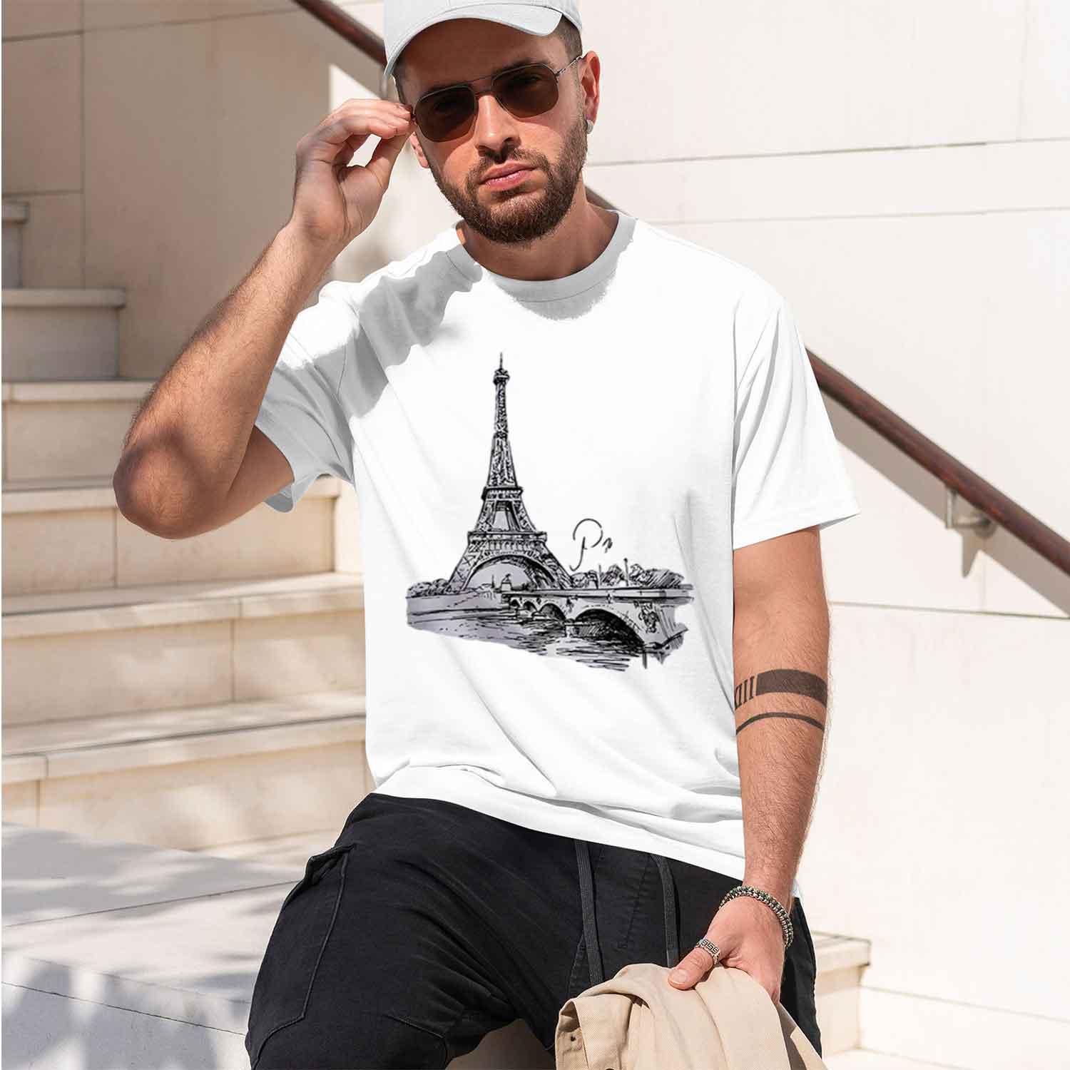 여성용 90년대 티셔츠 파리 프린트 티셔츠 반팔 크루넥 - Summer Clothing In Paris 리뷰 및 가격