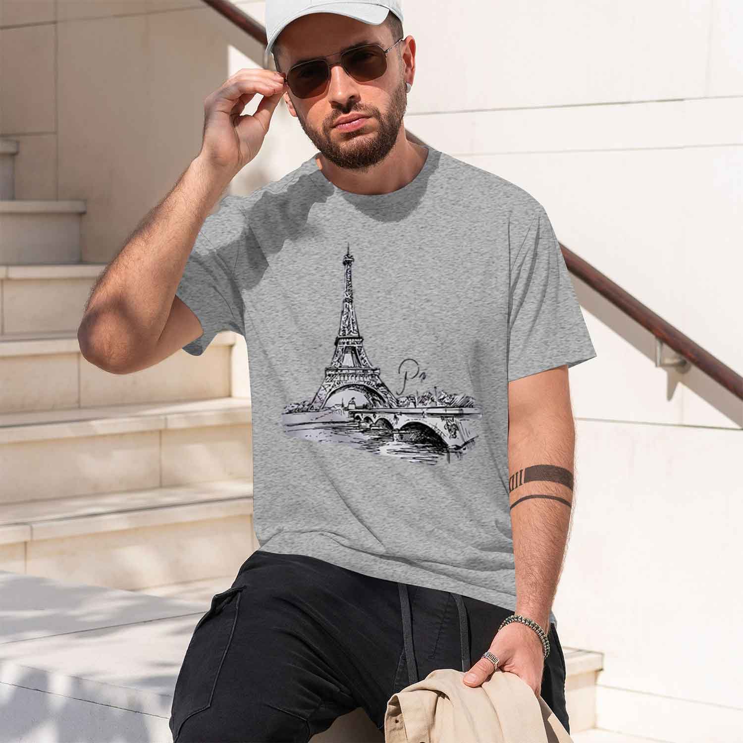 여성용 90년대 티셔츠 파리 프린트 티셔츠 반팔 크루넥 - Summer Clothing In Paris 리뷰 및 가격