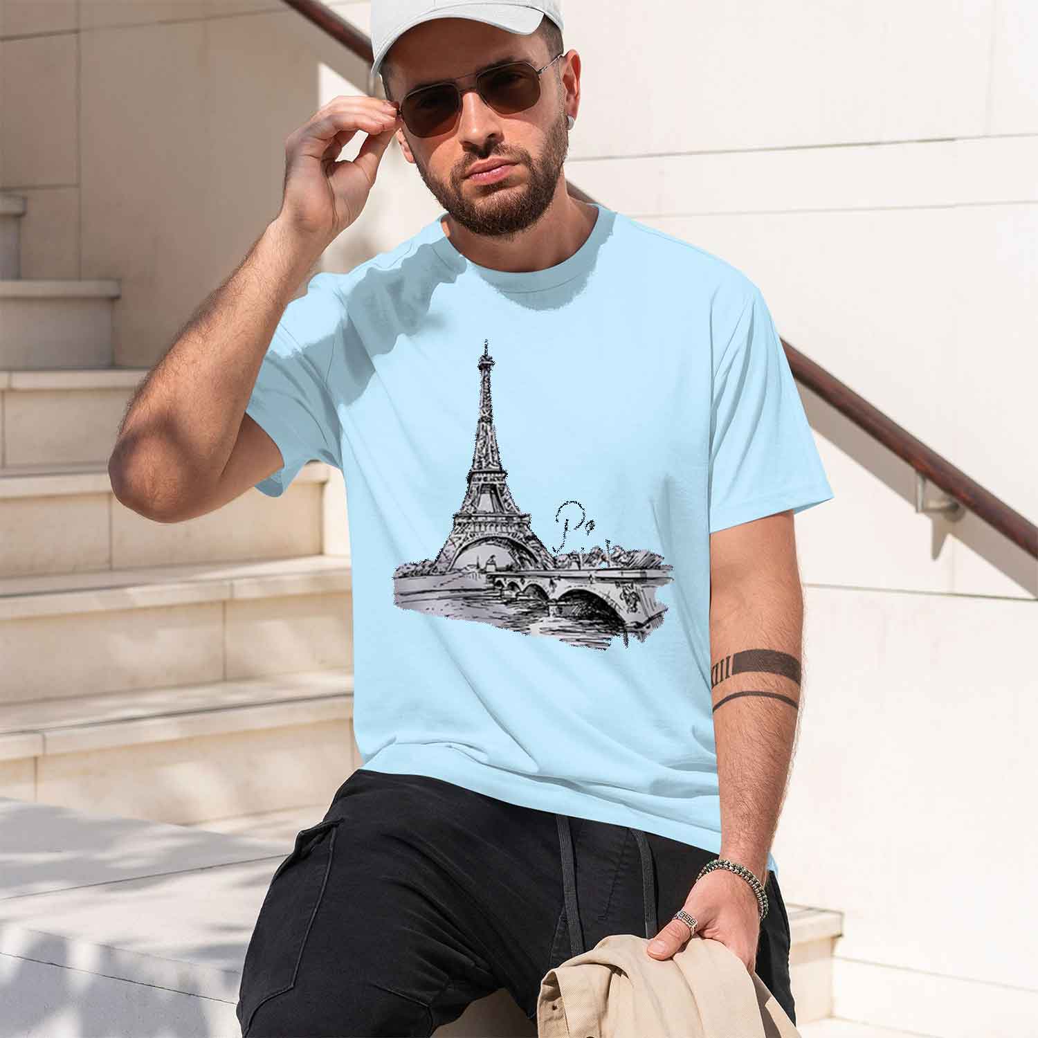 여성용 90년대 티셔츠 파리 프린트 티셔츠 반팔 크루넥 - Summer Clothing In Paris 리뷰 및 가격
