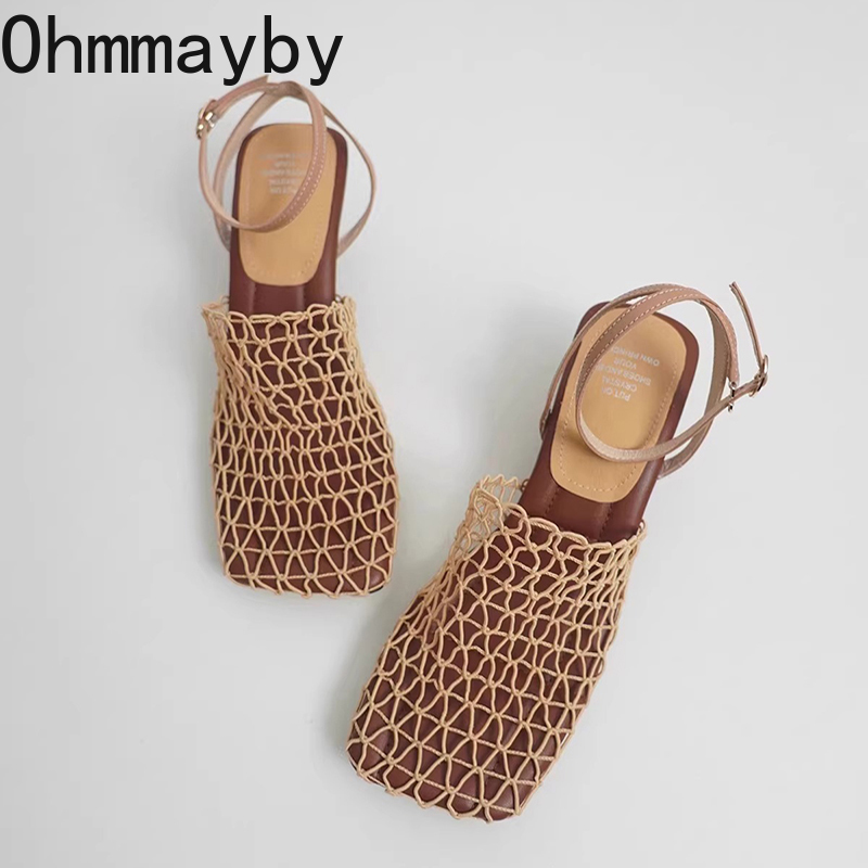 디자이너 명품 속이 빈 여성 샌들 간결한 파티 드레스  - Summer Clothing Sale Women 리뷰 및 가격