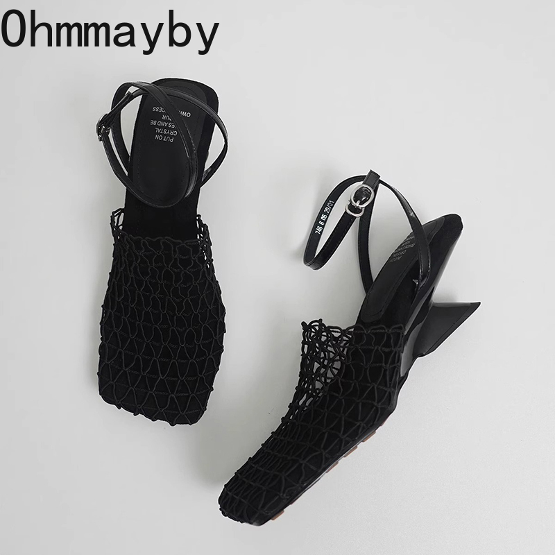 디자이너 명품 속이 빈 여성 샌들 간결한 파티 드레스  - Summer Clothing Sale Women 리뷰 및 가격