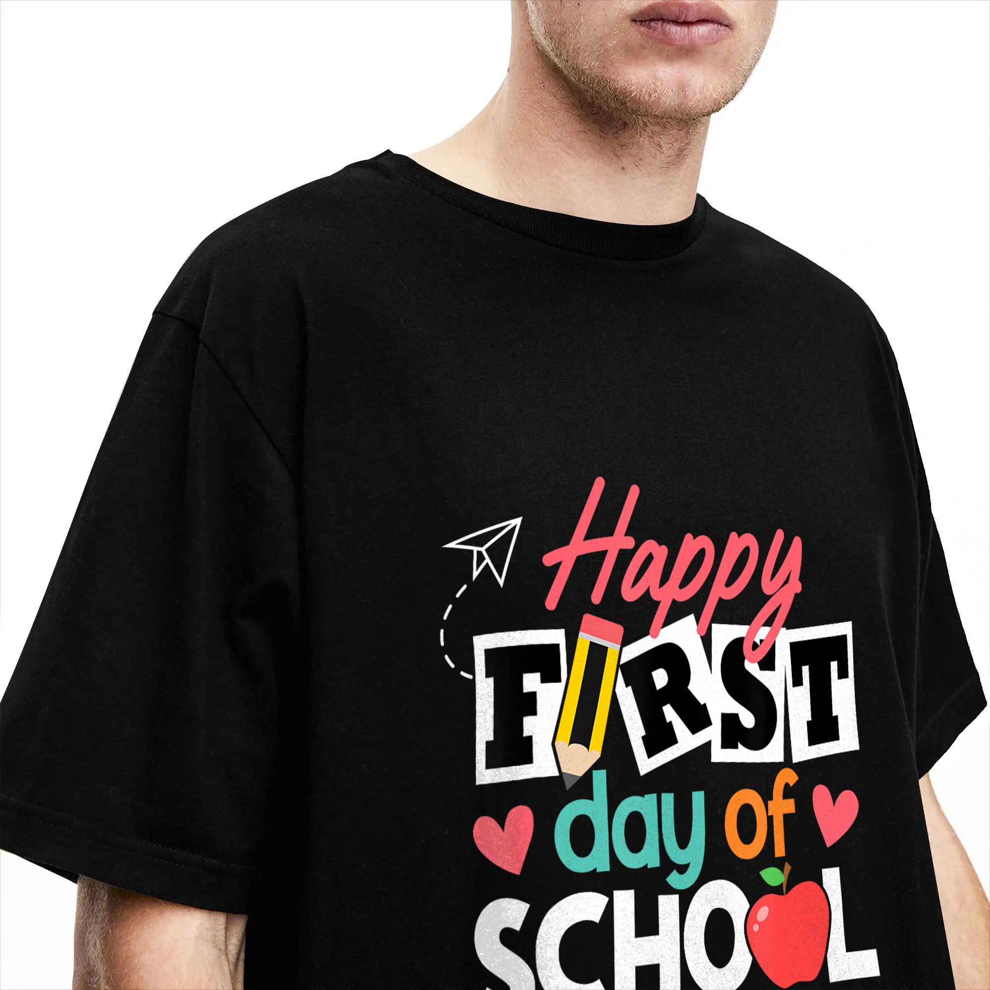 학교 첫날을 축하합니다 교사 어린이 학교로 돌아가는 분 - Summer Vibes Clothing Men 리뷰 및 가격