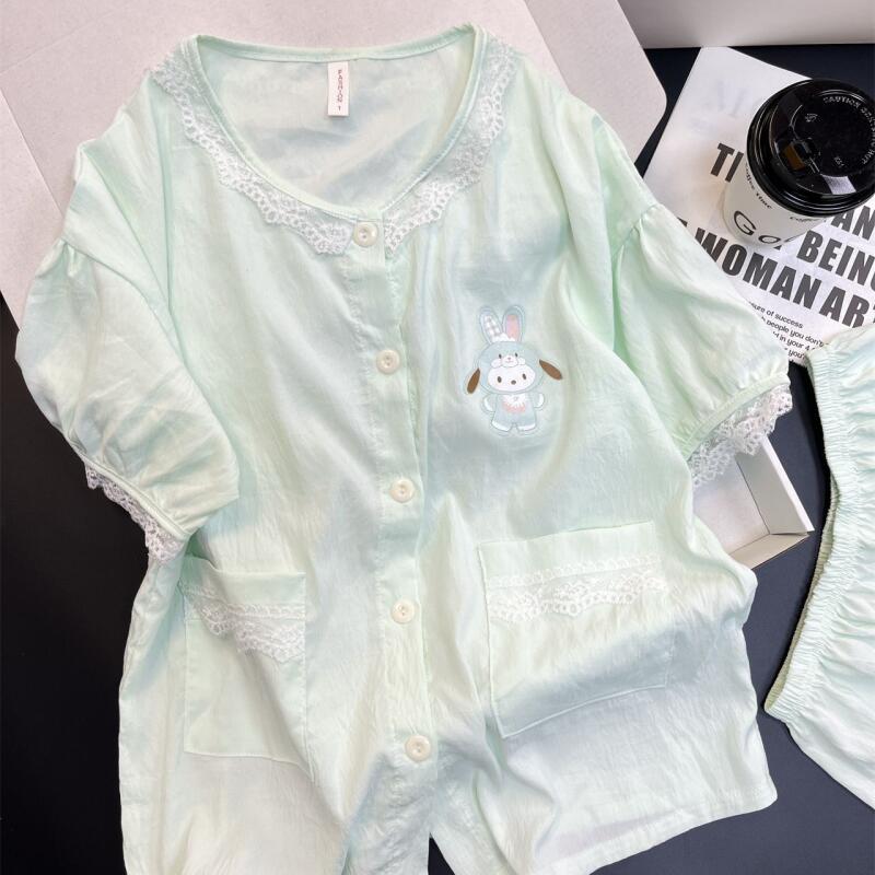 반팔 반바지 투피스 파자마 포차코 2026 여성 여름  - Summer Clothes 리뷰 및 가격