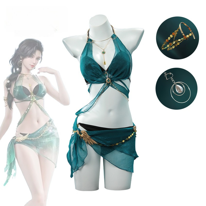 게임 블레이드포인트 나라카 카나안 코스프레 의상 여성용 - Summer Days Clothing 리뷰 및 가격