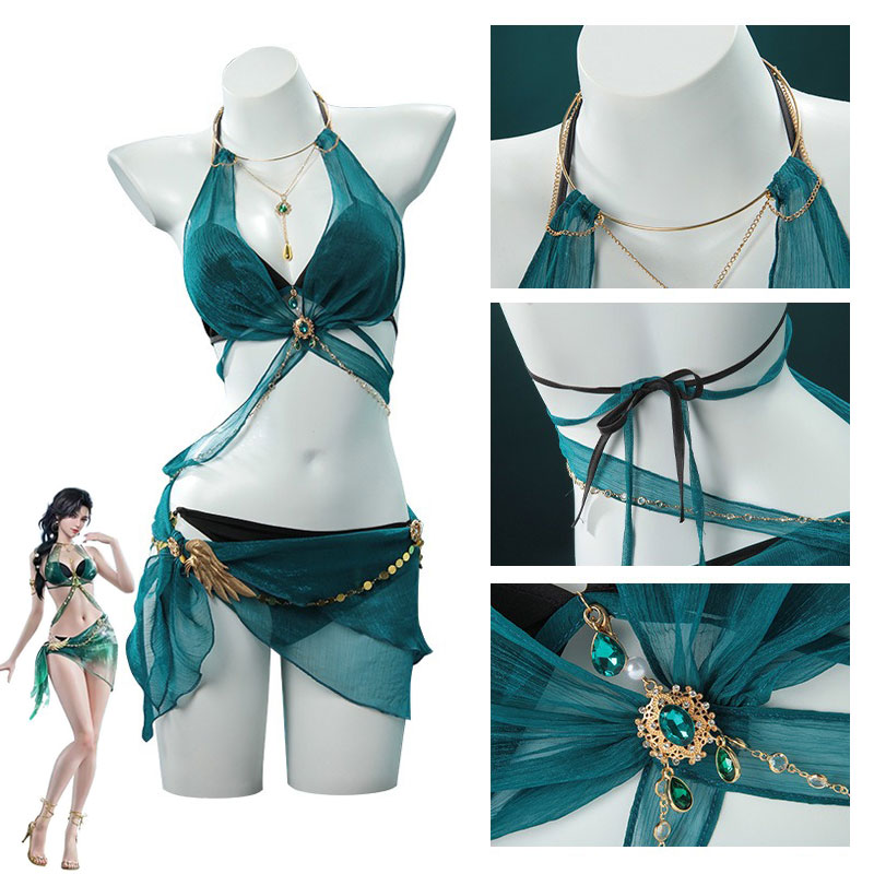 게임 블레이드포인트 나라카 카나안 코스프레 의상 여성용 - Summer Days Clothing 리뷰 및 가격