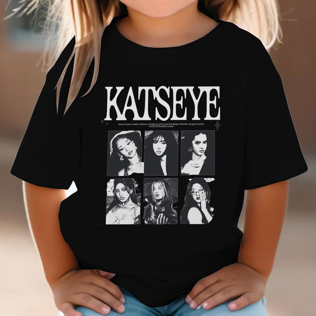 KATSEYE 프린트 여름 탑 소녀 Y2K 빈티지 스타 - Summer Clothing For Babies 리뷰 및 가격