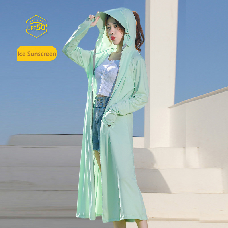 태양 보호 재킷 여성 UPF50 + 선 스크린 코트 렌 - Summer Clothing Drive 리뷰 및 가격