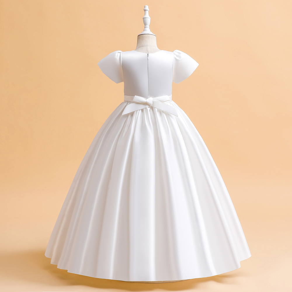 여자를위한 우아한 신부 들러리 드레스 웨딩 파티 가운  - Summer Clothing For Kids Girls 리뷰 및 가격
