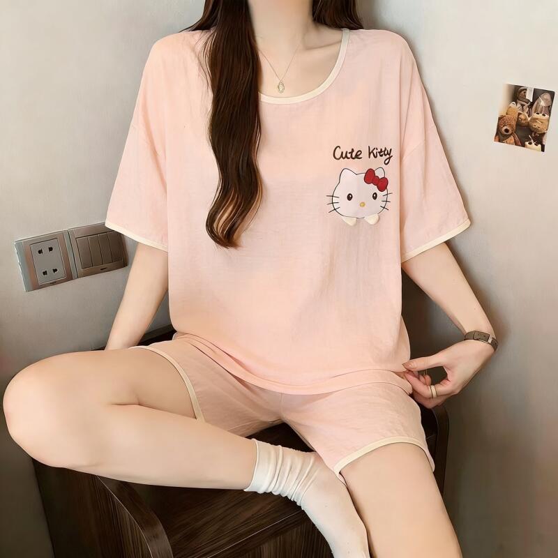 Pochacco 여름 새로운 반팔 반바지 두 잠옷 여성 - Summer Clothes 리뷰 및 가격