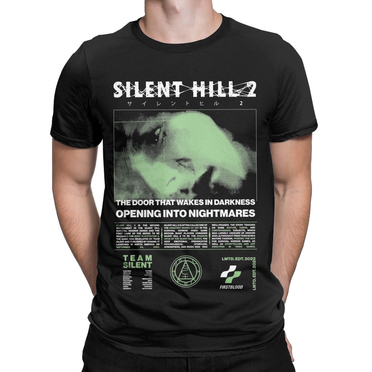 남성 Silent Hill 2 T 셔츠 코튼 의류 캐주 - Summer Hill Clothing 리뷰 및 가격