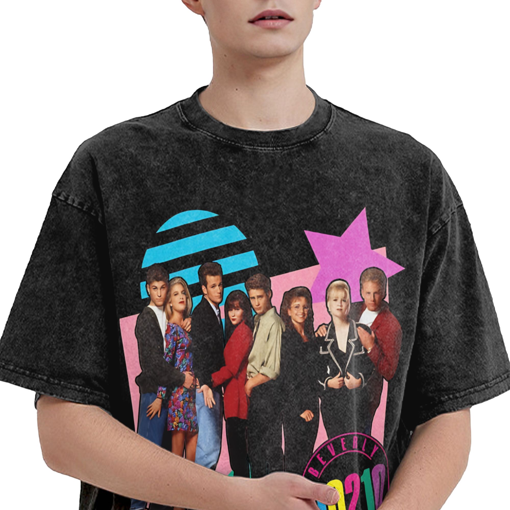 Beverly Hills, 90210 레트로 워시 티셔 - Summer Hill Clothing 리뷰 및 가격