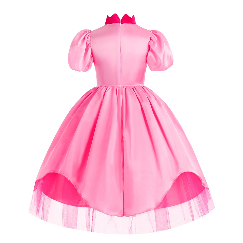 복숭아 의상 어린이 생일 공주 드레스 소녀 할로윈 코스 - Summer Clothing For Kids Girls 리뷰 및 가격