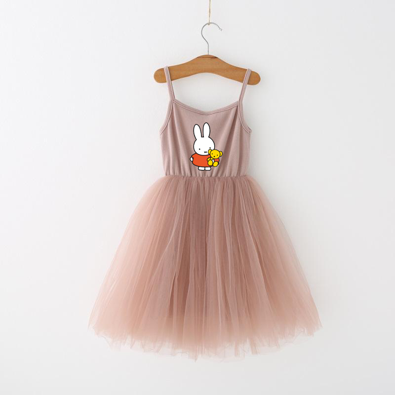Miffys 어린이 스파게티 스트랩 드레스 소녀 만화  - Summer Clothing For Babies 리뷰 및 가격