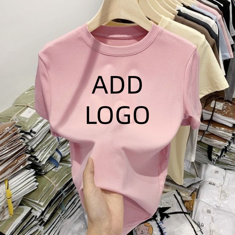맞춤형 도매 코튼 여성용 티셔츠 O 넥 섹시한 오피스  - Summer Clothing Office 리뷰 및 가격