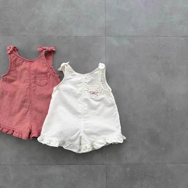 HY2831 여아 여름 롬퍼 (턱받이와 반바지 포함)  - Summer Clothing For Babies 리뷰 및 가격